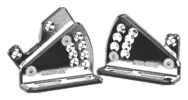 Uchwyty Montażowe dla Bazy Kierownicy Alpha SIMAGIC Symulator Simracing