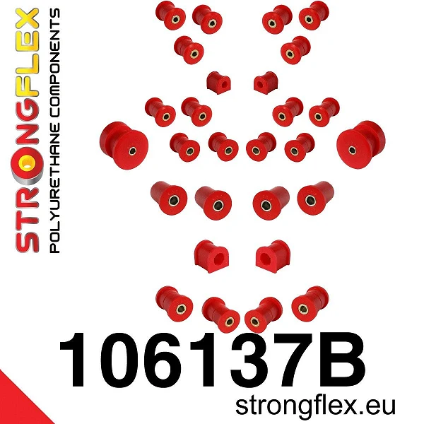 106137B: Zestaw poliuretanowy kompletny Mazda MX-5 NB