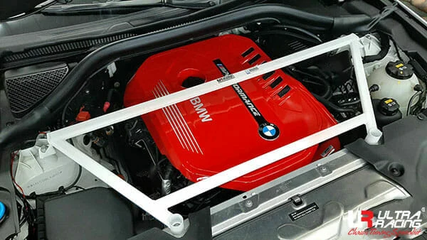Rozpórka przednia (Front Upper Strut Bar)(4000) Ultra Racing BMW G02 (X4) 3.0T 4WD 18+
