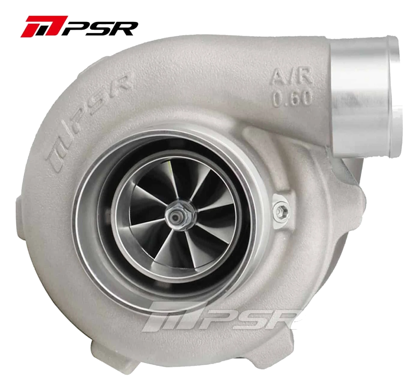 Turbosprężarka Pulsar PSR 3067 Gen2 Dual Ball Bearing T51R MOD Dual V-Band 0.72 A/R IWG Billet Actuator 11.6psi PSR Logoed
