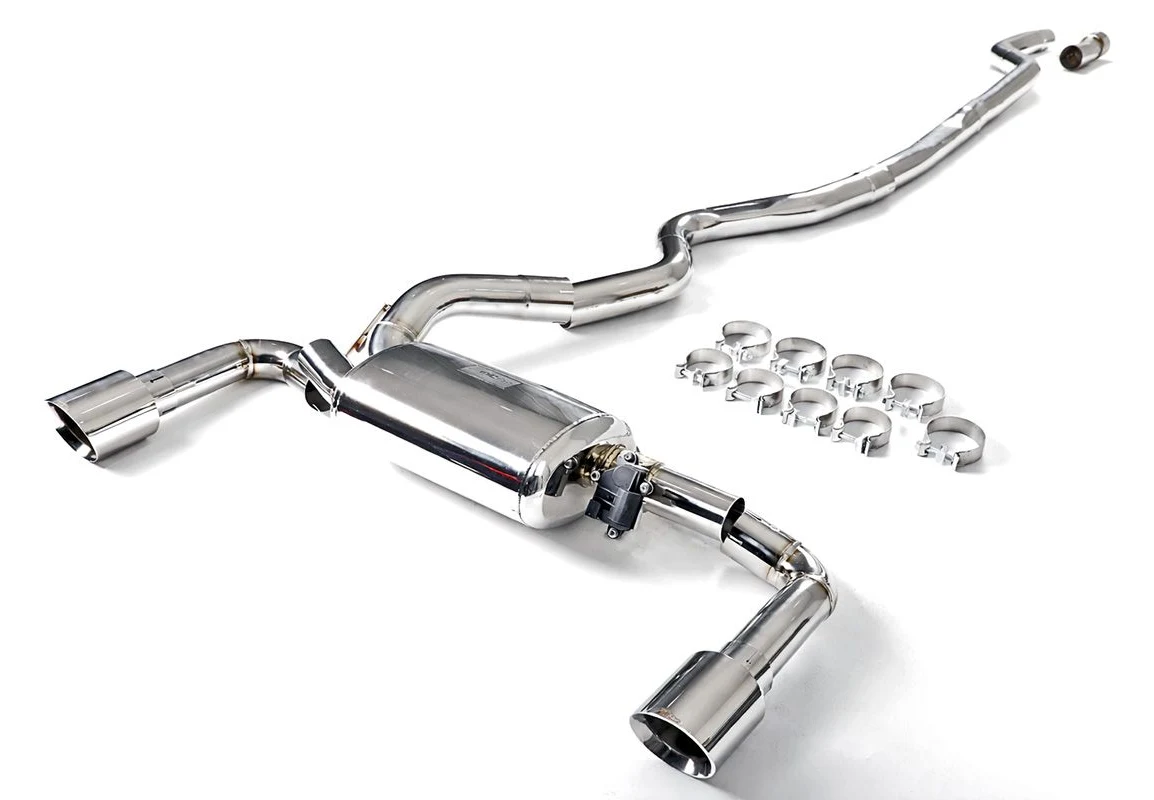 Aktywny układ wydechowy z klapami Cat-Back FMIC.Pro BMW Seria 3 F30 F31 320i 330i 2.0T B48 2015-2019