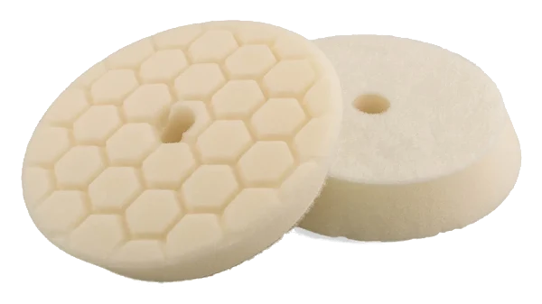 FLEXIPADS 135mm PRO-DETAIL WHITE Medium Light Polishing Pad