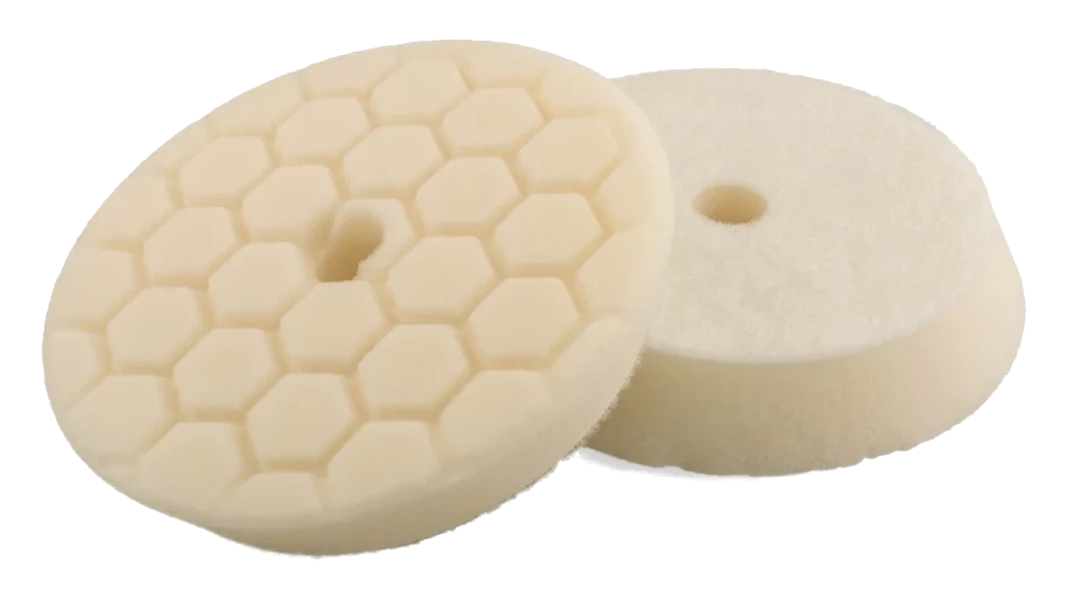 FLEXIPADS 135mm PRO-DETAIL WHITE Medium Light Polishing Pad