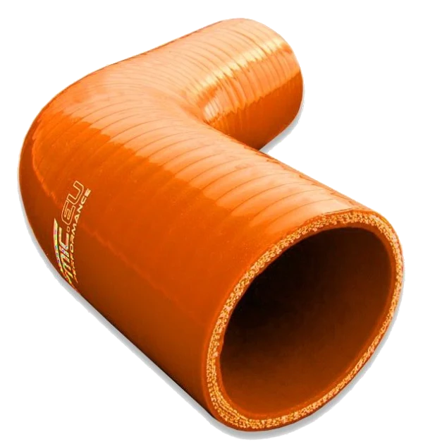 Silikonowe kolanko redukcyjne 67' 57/70mm Pomarańczowy - 006757/70-P
