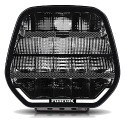 Dodatkowa Lampa Pomocnicza LED Purelux Panther 9 Czarna Okrągła 23cm 210W