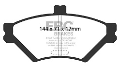 DP31169C Klocki hamulcowe REDSTUFF EBC Brakes Ford Crown Victoria Lincoln Town Car MERCURY Grand Marquis